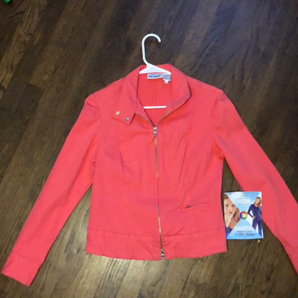 Newport News jeanology collection fashion jacket.